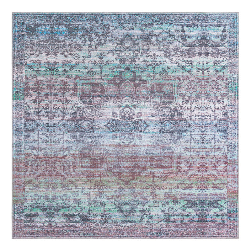 Ashington Oriental Indoor Rug, Square 7'10" x 7'10"
