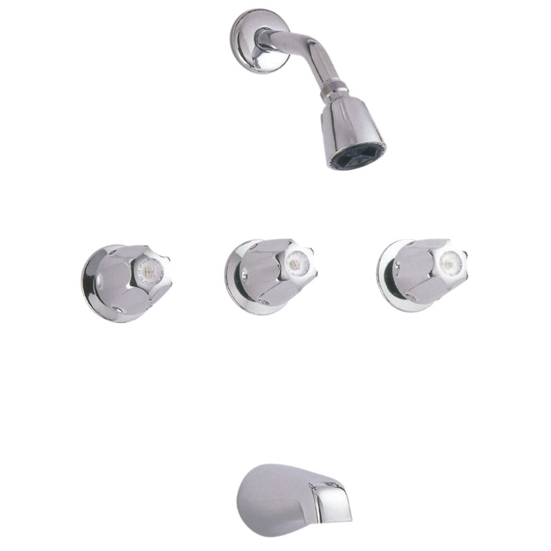 Robinet de baignoire et de douche avec valve brute