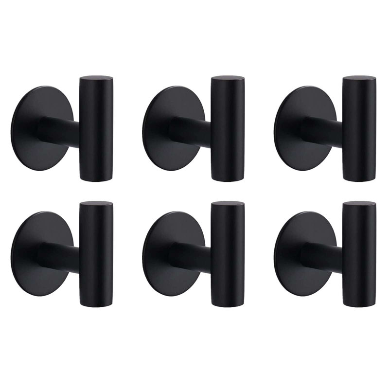 Rangement pour salle de bain Avallon, Noir mat