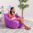 Bean Bag Chair Structured Seat for Kids, Teens and Adults, Comfy Bean Bean Bag Chair for Gaming, Reading and Watching TV, Coronado Chair, Multiple Colors and Fabrics-617751639