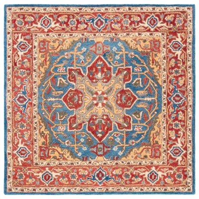 Farnhamville Hand Tufted Wool Oriental Rug