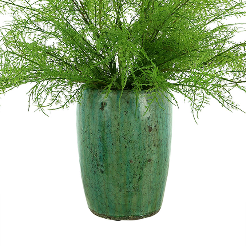 Mendell Faux Fern Plant in Ceramic Vase