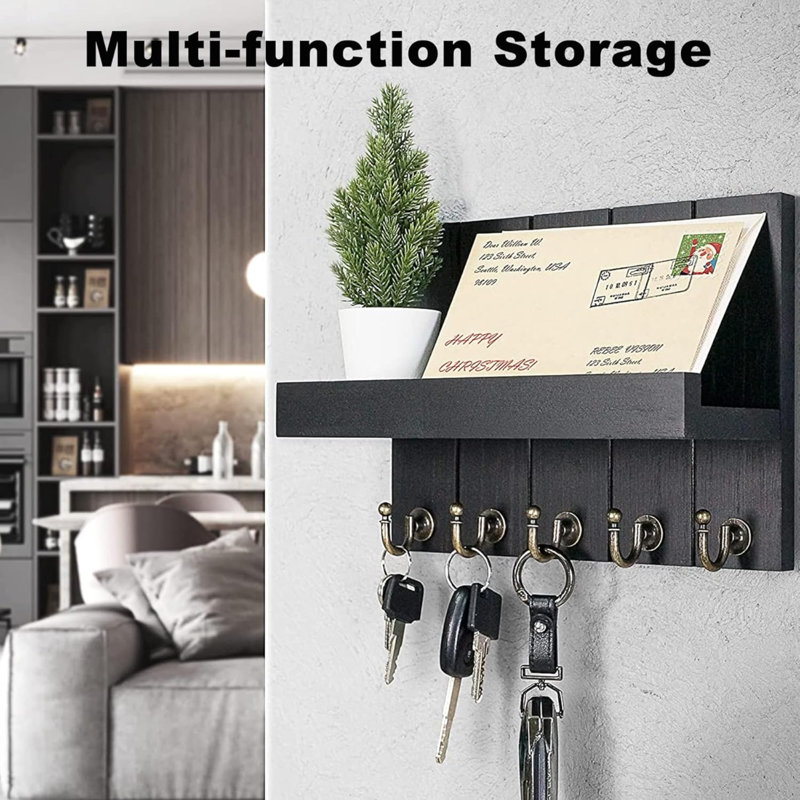 Romaldo Manufactured Wood Wall Organizer
