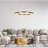 Adekemi Dimmable LED Wagon Wheel Chandelier