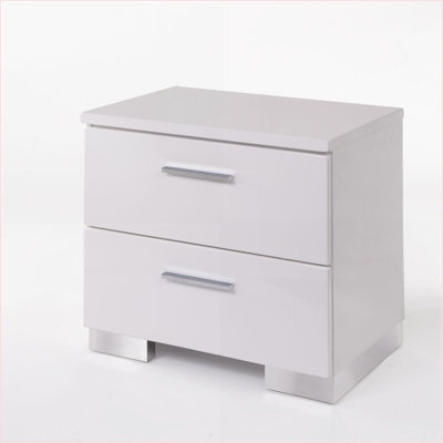 Table de chevet blanche Lorimar