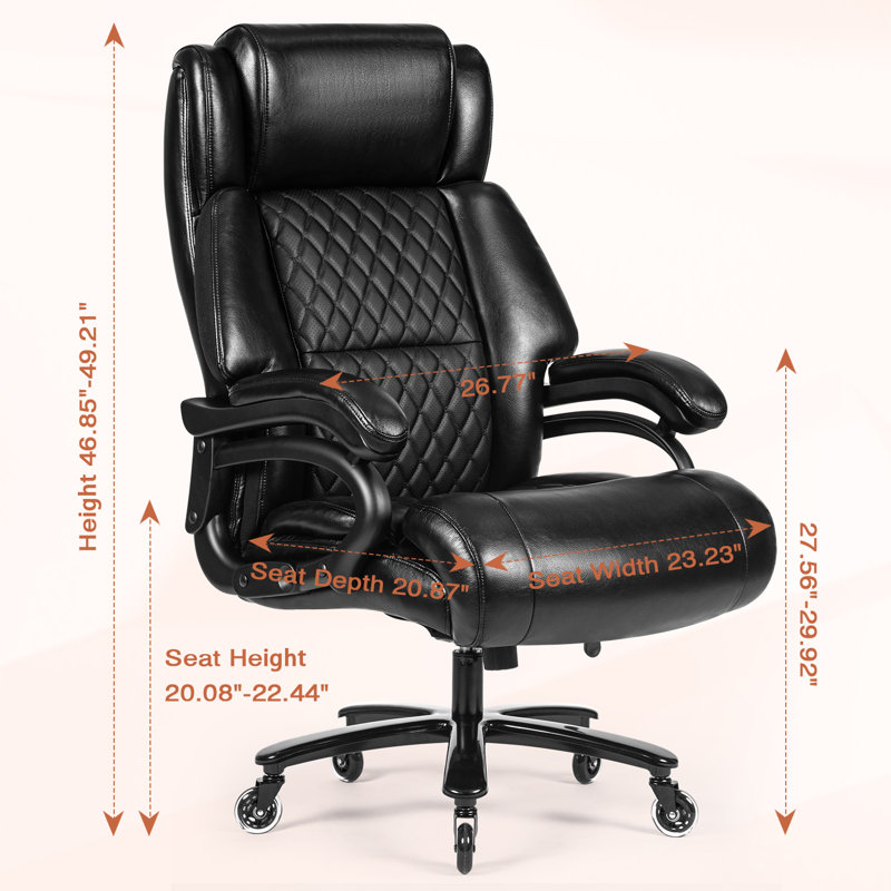 Fauteuil de direction avec appui-tête Justina