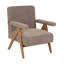 EVJE Upholstered Boucle Armchair