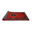 Tapis traditionnel rouge / noir Metcalfe-1078507266