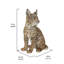 STATUE BOBCAT ASSISE