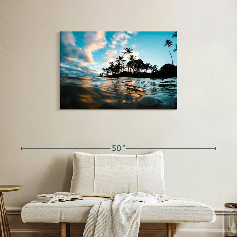 Gillard Maui, Hawaii, paysage marin, H 24 po x l 36 po
