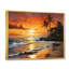 Caraibe Island Sunset III - reproduction sur toile-674641868-674641859