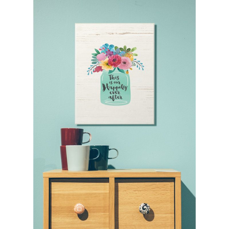 « this is is is me heureusement after », reproduction d’impression sur bois, H 19 po x l 13 po x P 0,5 po, Plaque murale