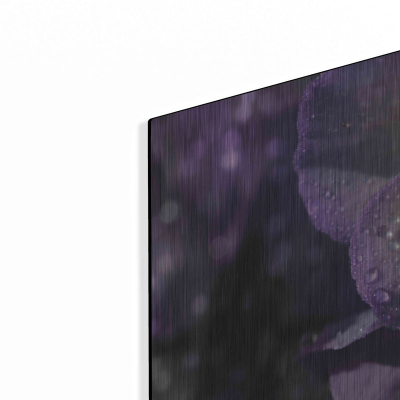 Pensée mauve par Lori Deiter, H 12 po x l 16 po