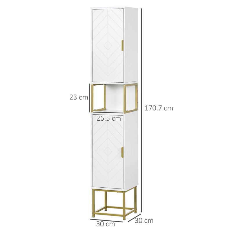Freestanding Linen Cabinet
