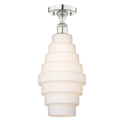 Canton Glass Semi Flush Mount