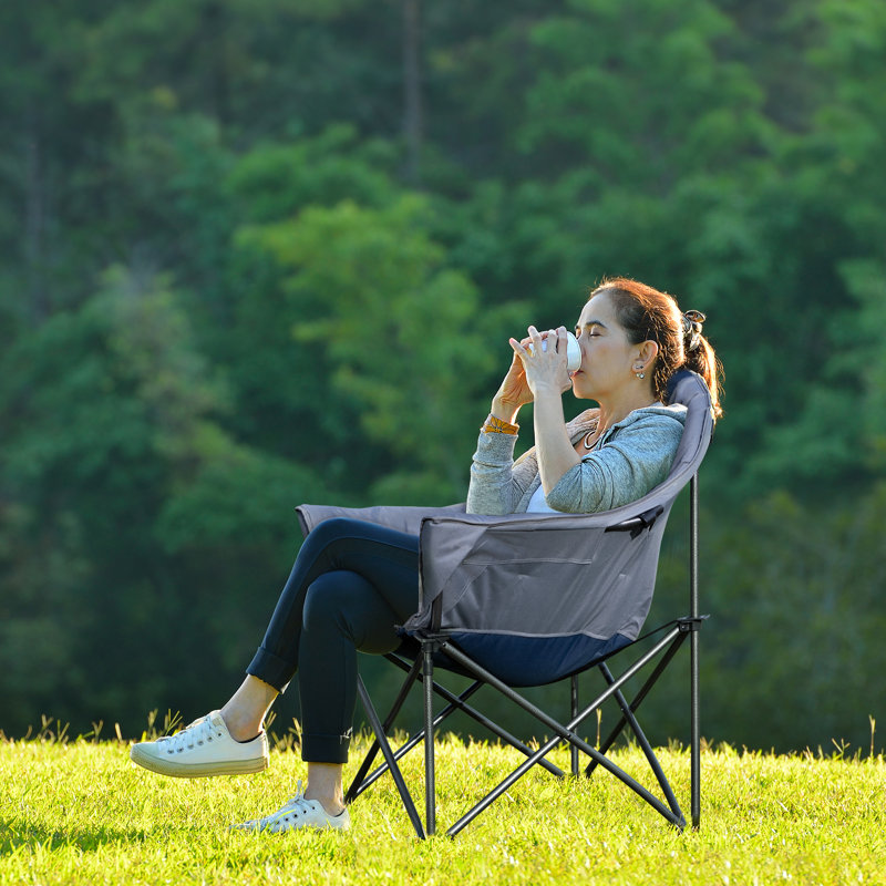 Folding Camping Chair, Blue