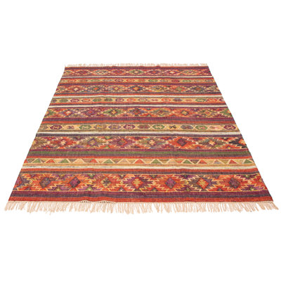 Cotton Southwestern Indoor Rug