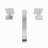 DreamLine Chesapeake 2 in. x 8 in. Wall Mounted Tub Faucet-108296543