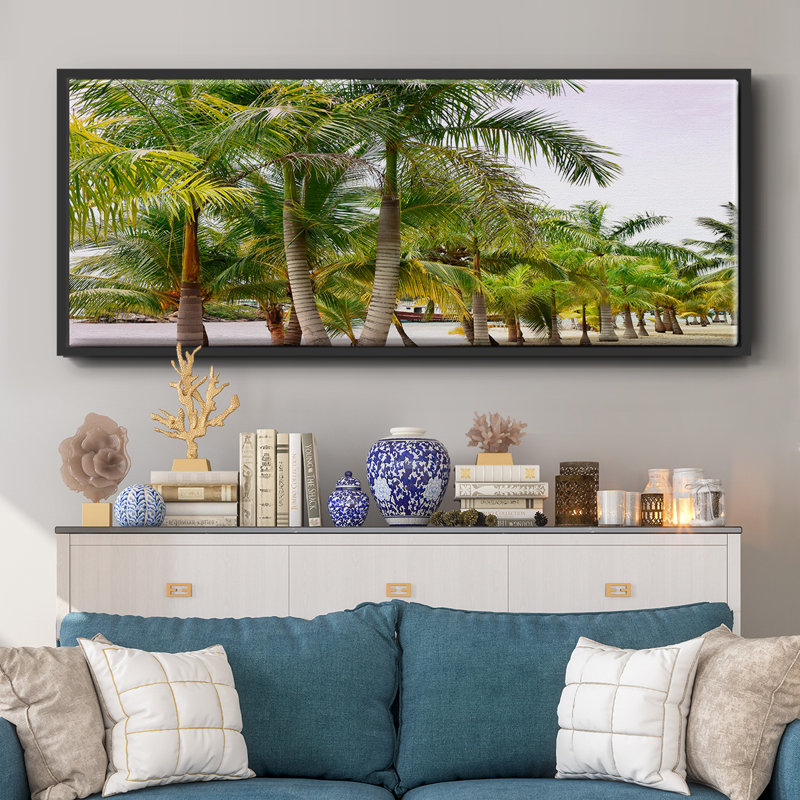 Summer Day- Framed Canvas