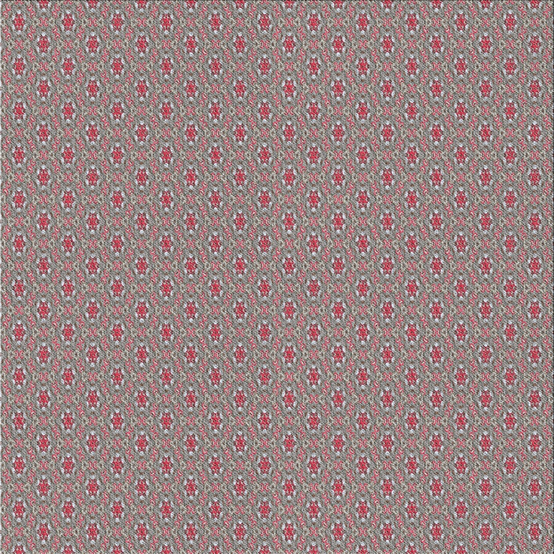 Tapis de zone rose à motif, Carré 3 pi