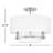 Graham Four-Light Semi-Flush Mount Ceiling Light w/ Faux Parchment Shades-55175283