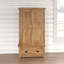 2 Door Solid Wood Wardrobe