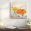 Fleurs et vases jaune II - impression sur toile tendue-1016693802-981461382-981461383