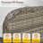 Adams 7-Person Outdoor Wicker Patio Seating Group With Swivel Rocking Chairs, Ottomans & Led Coffee Table-559639804