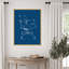 «Office Chair Blueprint I» par Ethan Harper, reproduction d'art sur toile encadrée-112655003