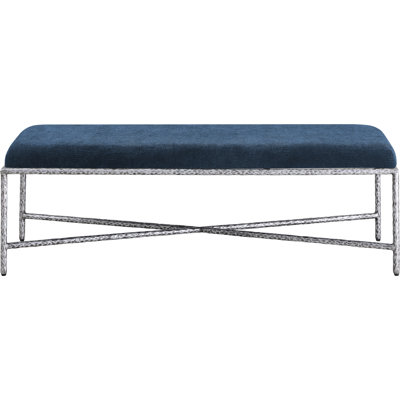 Iyania Chenille Fabric Bench