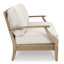 Canapé d'extérieur avec coussin Stacy