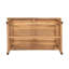 Table basse de patio en bois d'acacia