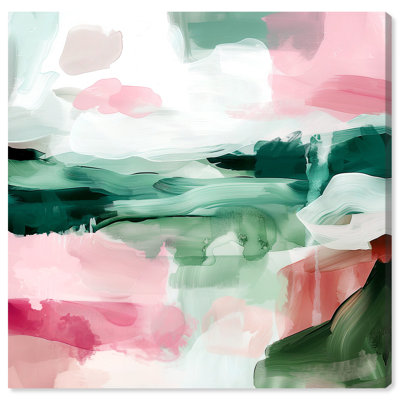 «Harubi Apple Canvas», art mural coloré par Art Remedy