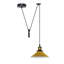 Anahla 1-Light Modern Industrial  Cone Pendant – Adjustable Ceiling Fixture for Contemporary Spaces-157410816-157411070