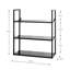 Raloo 3 Piece Metal Tiered Shelf