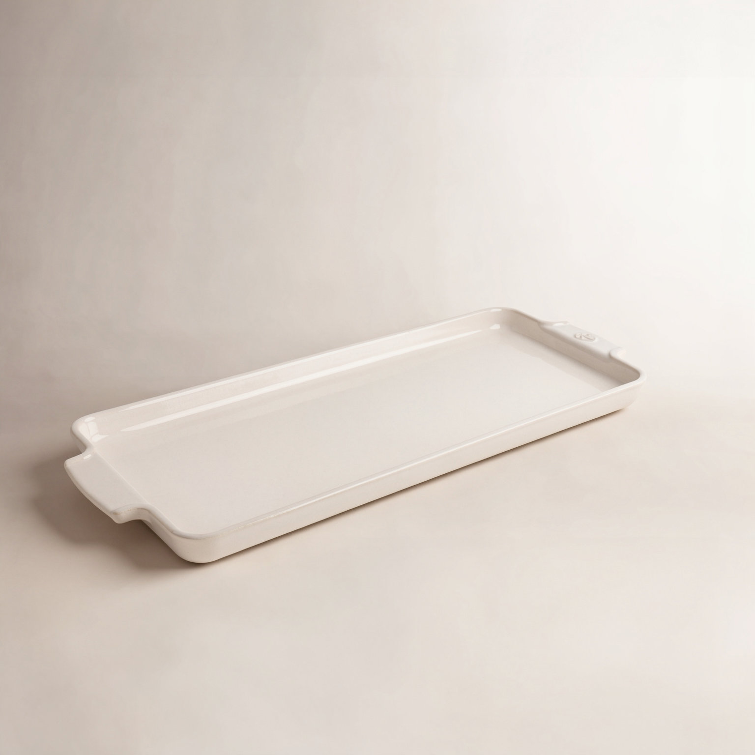 Peugeot Appetizer Platter, Ecru