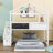 Slavkov Kids Twin Over Full Bunk Bed-1994739679