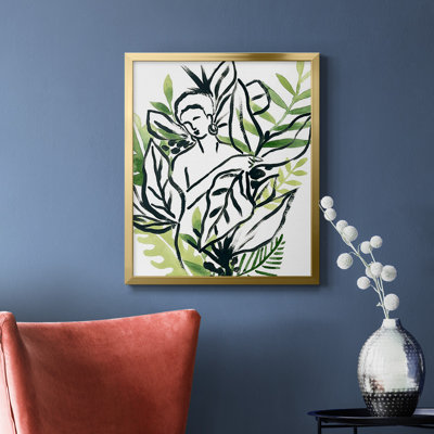 Tropical Sketchbook IV Premium Framed Canvas - Ready to Hang
