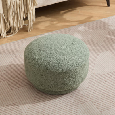 Kenzlee Round Upholstered Ottoman