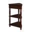 Table de coin multifonctionnelle avec pieds et support en bois massif - 34,19 po Inspire Small Spaces,