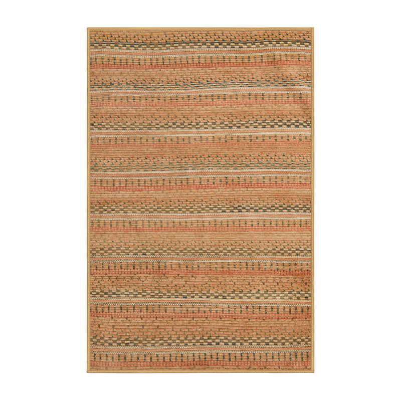 Tapis abstrait moderne 5382, Rectangle de 2 pi x 3 pi