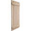 Volets rustiques en faux bois à quatre planches espacées (par paire)-71288249-88966851-88966855