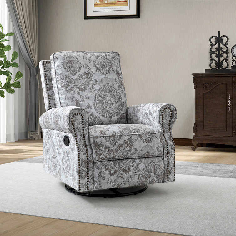 Antasia 34'' W Rocking Swivel Nursery Recliner