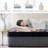 Luxury Medium Hybrid Innerspring Mattress In A Box, Individual Pocket Springs &  High-Density Foam For Motion Isolation & Deep Sleep-1313244416-1313244429