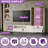 Crafton Modern 102.4'' White Entertainment Center TV Stand With 3-Tier Bookshelves For 55/58/65/75 Inch TV, Wood Storage Living Room Cabinet Set Includes Media Console Table And Lights Glass Display China Shelves-1776936367-1776936365