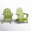 Chaise Adirondack d'extérieur en bois Hartington-1197574310