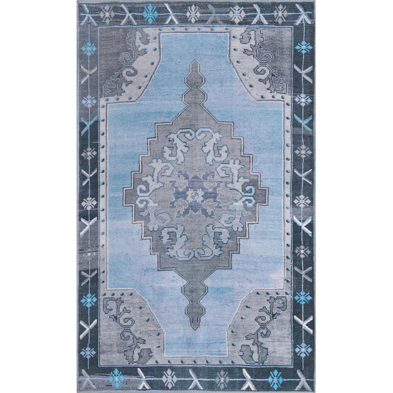 Oppie Oriental Indoor Rug, Rectangle 5' x 8'