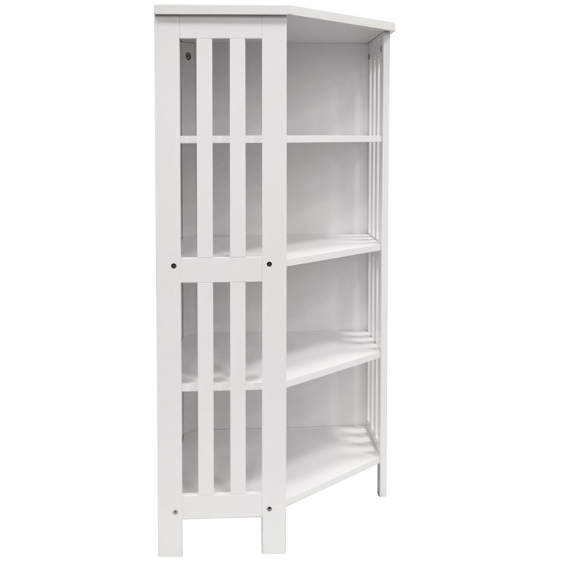 92cm H Media Shelves, White