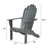 Aldershot Acacia Outdoor Adirondack Chair-1915891565