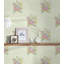 non-woven wallpaper | floral wallpaper | beige / cream, blue, brown 10.05 X 0.53 M-819698704